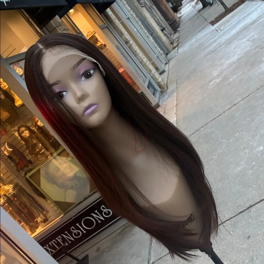 Elegant Brown Women's Wig - Picture 12 of 16